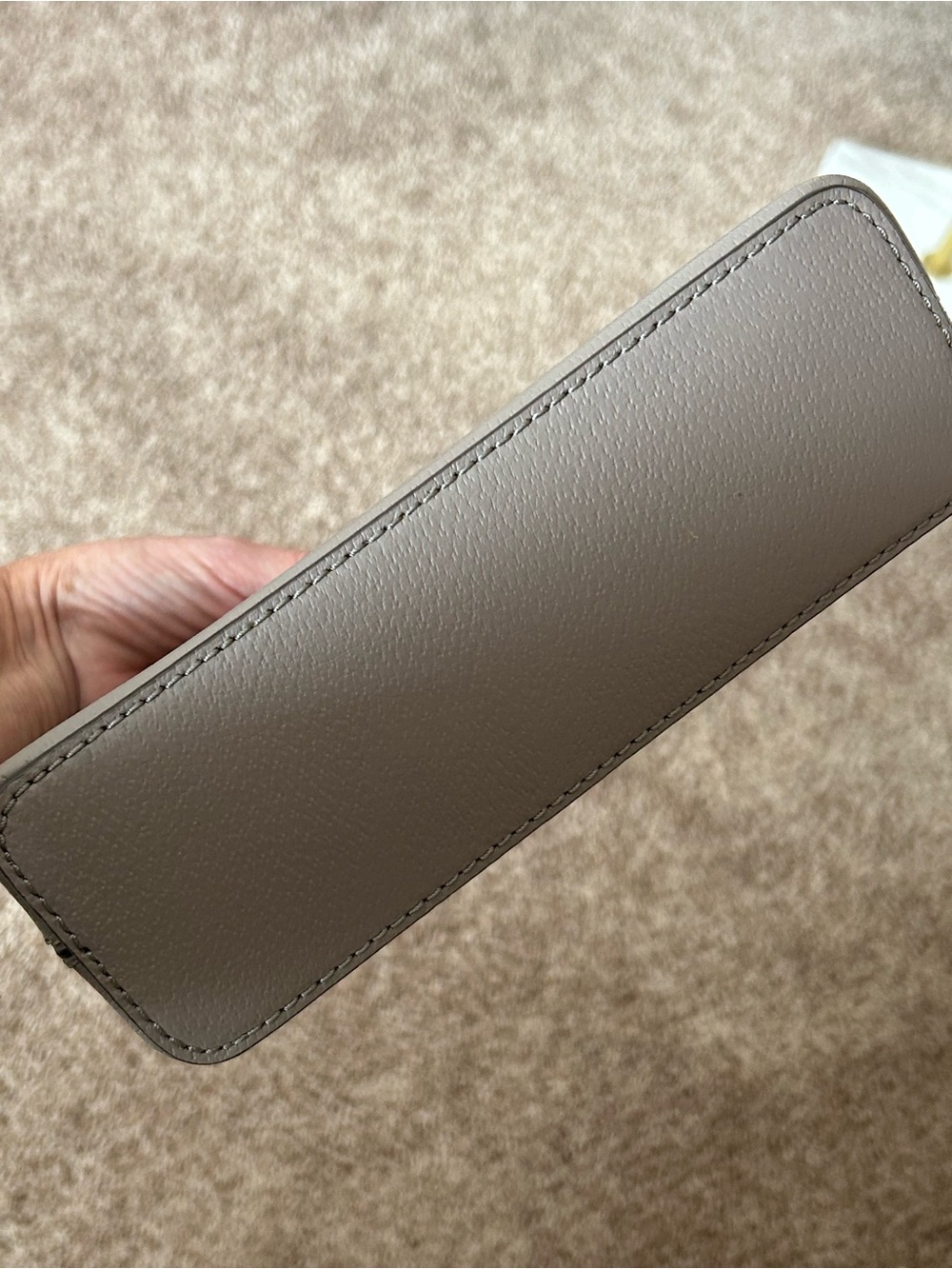 Kate Spade Millie Grove Street Leather 
Crossbody Taupe - Picture 5 of 10